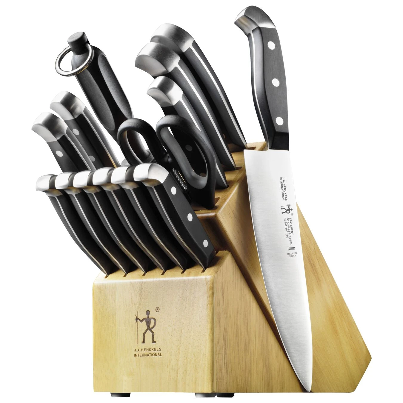 Brand new ⌛ Henckels Statement 15-pc, Knife block set ✔️ 1 Brand new ⌛ Henckels Statement 15-pc, Knife block set ✔️