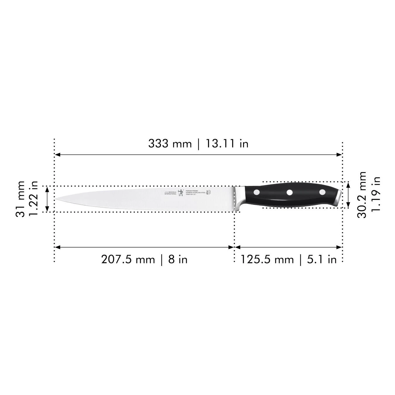 Cheapest ???? Henckels Forged Premio 8-inch, Slicing/Carving Knife ???? 2 Cheapest ???? Henckels Forged Premio 8-inch, Slicing/Carving Knife ???? - Image 2