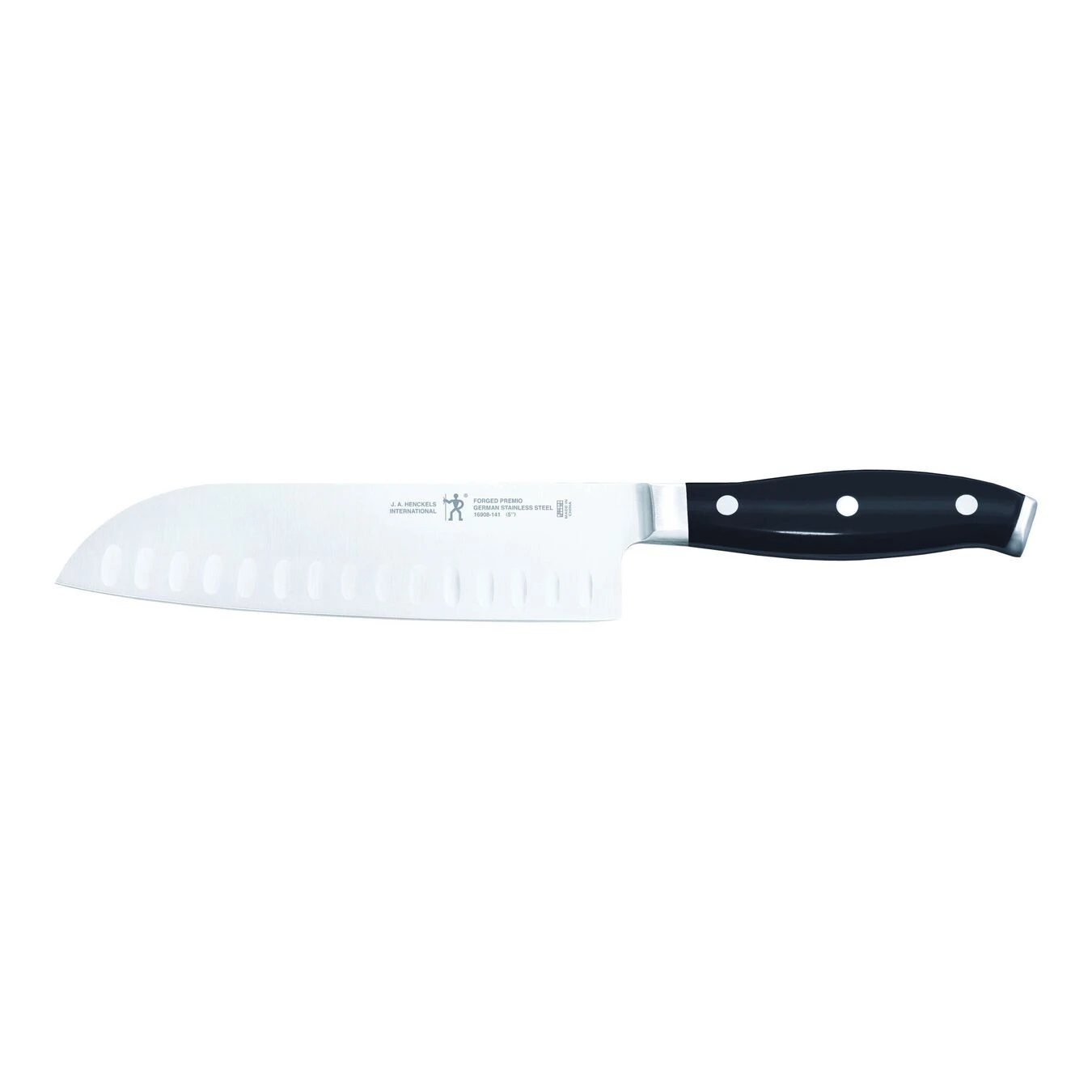 Promo ???? Henckels Forged Premio 5-inch, Hollow Edge Santoku Knife ???? 1 Promo ???? Henckels Forged Premio 5-inch, Hollow Edge Santoku Knife ????