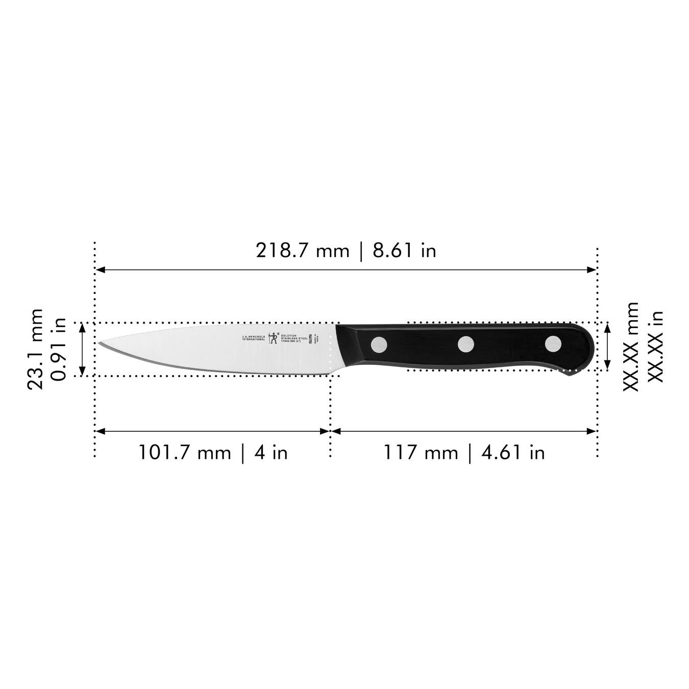 Promo ???? Henckels Solution 4-inch, Paring knife ???? 2 Promo ???? Henckels Solution 4-inch, Paring knife ???? - Image 2
