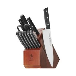 Budget ???? Henckels Dynamic 12-pc, Knife block set, brown ????