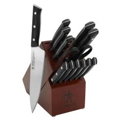 Cheapest ???? Henckels Everedge Dynamic 14-pc, Knife block set, brown ???? -ZWILLING SALES 17610 014 01