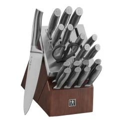 Budget ???? Henckels Graphite 20-pc, Self-Sharpening Knife Block Set ????