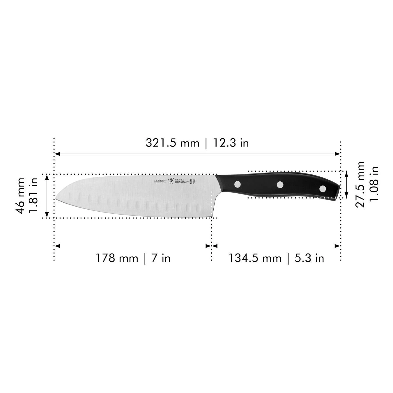 Coupon ???? Henckels Definition 7-inch, Hollow Edge Santoku Knife ❤️ 2 Coupon ???? Henckels Definition 7-inch, Hollow Edge Santoku Knife ❤️ - Image 2