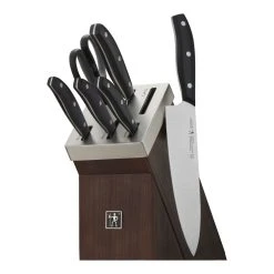 Best deal ???? Henckels Definition 7-pc, Self Sharpening Knife Block Set, brown ????
