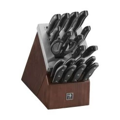 Flash Sale ❤️ Henckels Definition 20-pc, Self Sharpening Knife Block Set ⭐