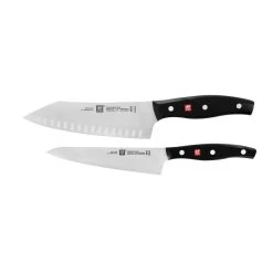 New ???? ZWILLING TWIN Signature 2-pc, "Rock & Chop" Knife Set ✔️