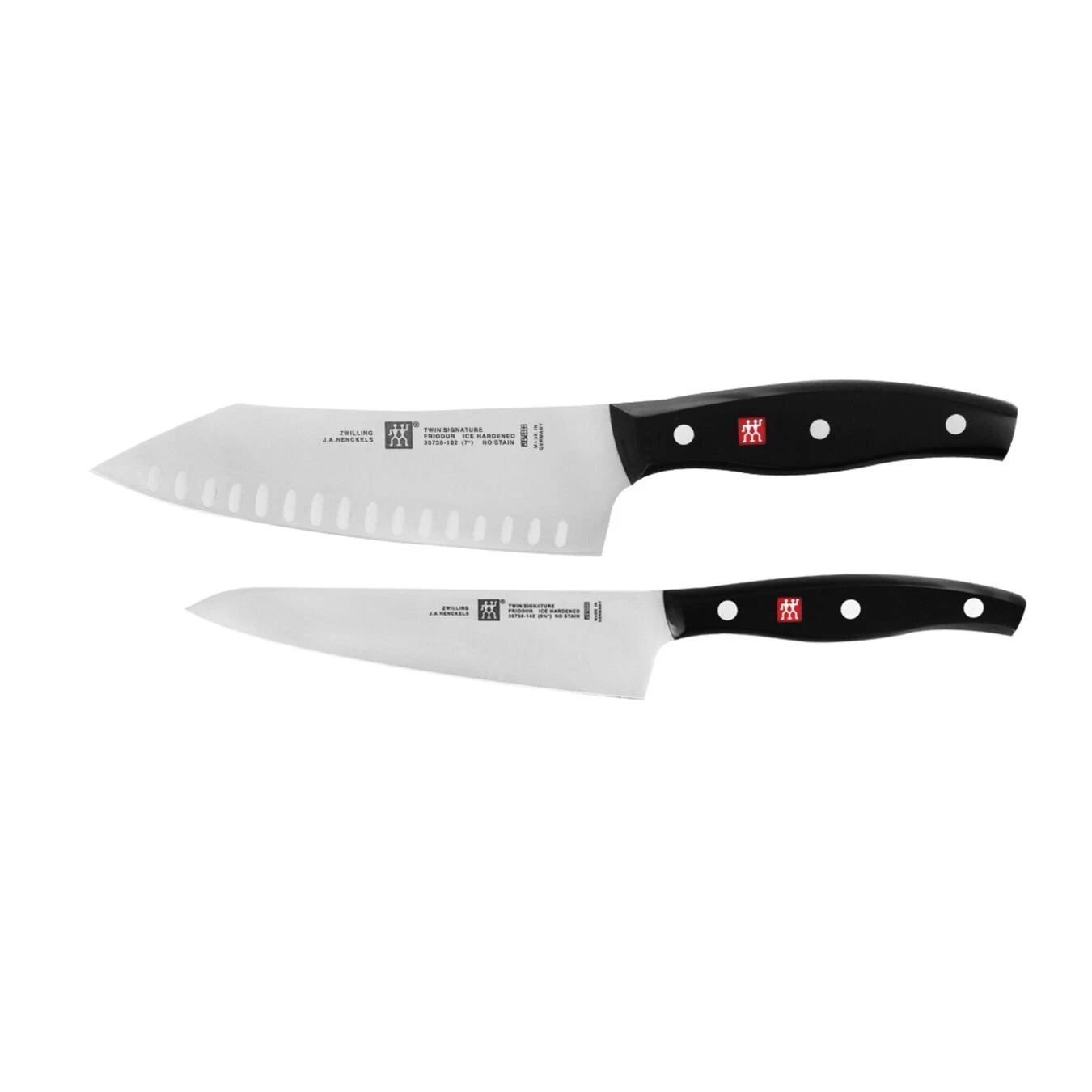New ???? ZWILLING TWIN Signature 2-pc, "Rock & Chop" Knife Set ✔️ 1 New ???? ZWILLING TWIN Signature 2-pc, "Rock & Chop" Knife Set ✔️