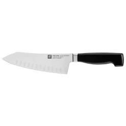 Best Sale ✨ ZWILLING Four Star 7-inch Rocking Santoku Knife, Hollow Edge ????