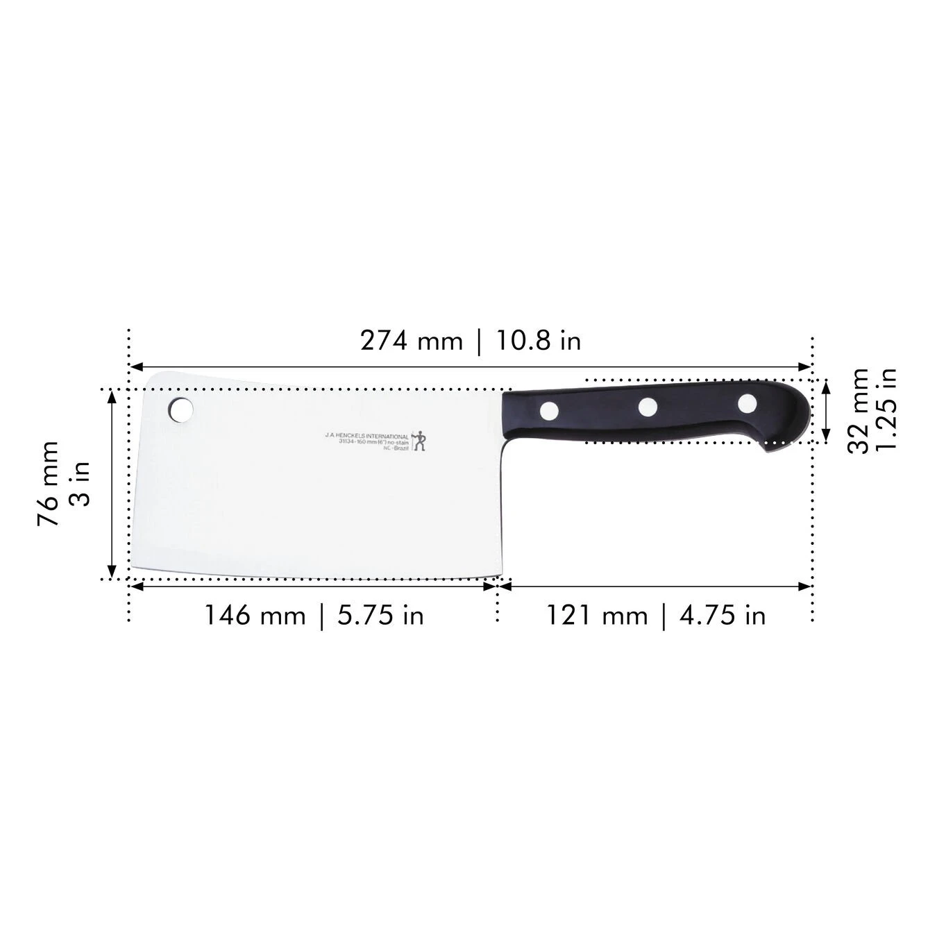 Brand new ???? Henckels CLASSIC 6-inch, Meat Cleaver ???? 2 Brand new ???? Henckels CLASSIC 6-inch, Meat Cleaver ???? - Image 2
