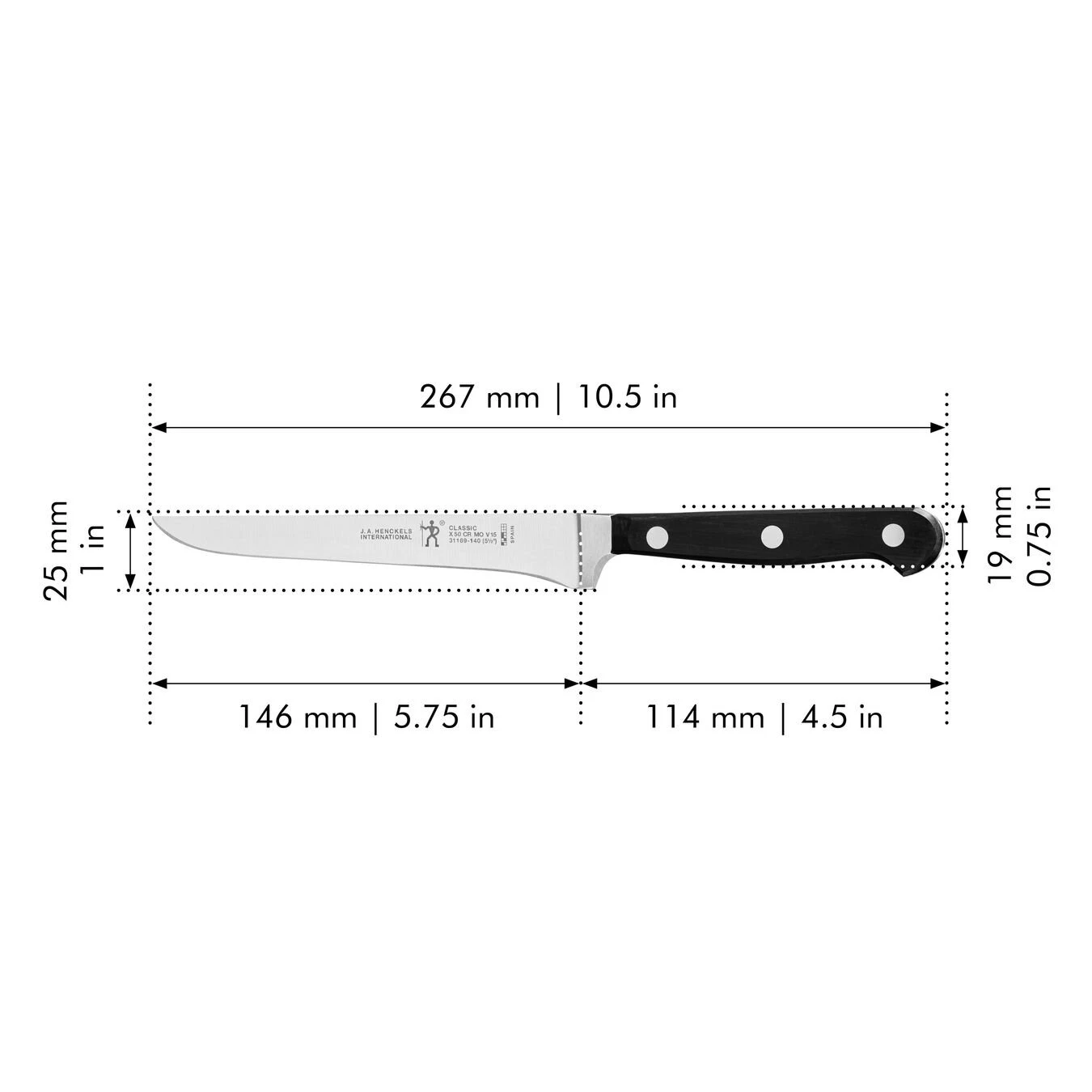 Flash Sale ???? Henckels CLASSIC 5.5-inch, Boning knife ⭐ 2 Flash Sale ???? Henckels CLASSIC 5.5-inch, Boning knife ⭐ - Image 2