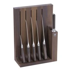 New ❤️ ZWILLING TWIN 1731 7-pc, Knife block set, brown ????