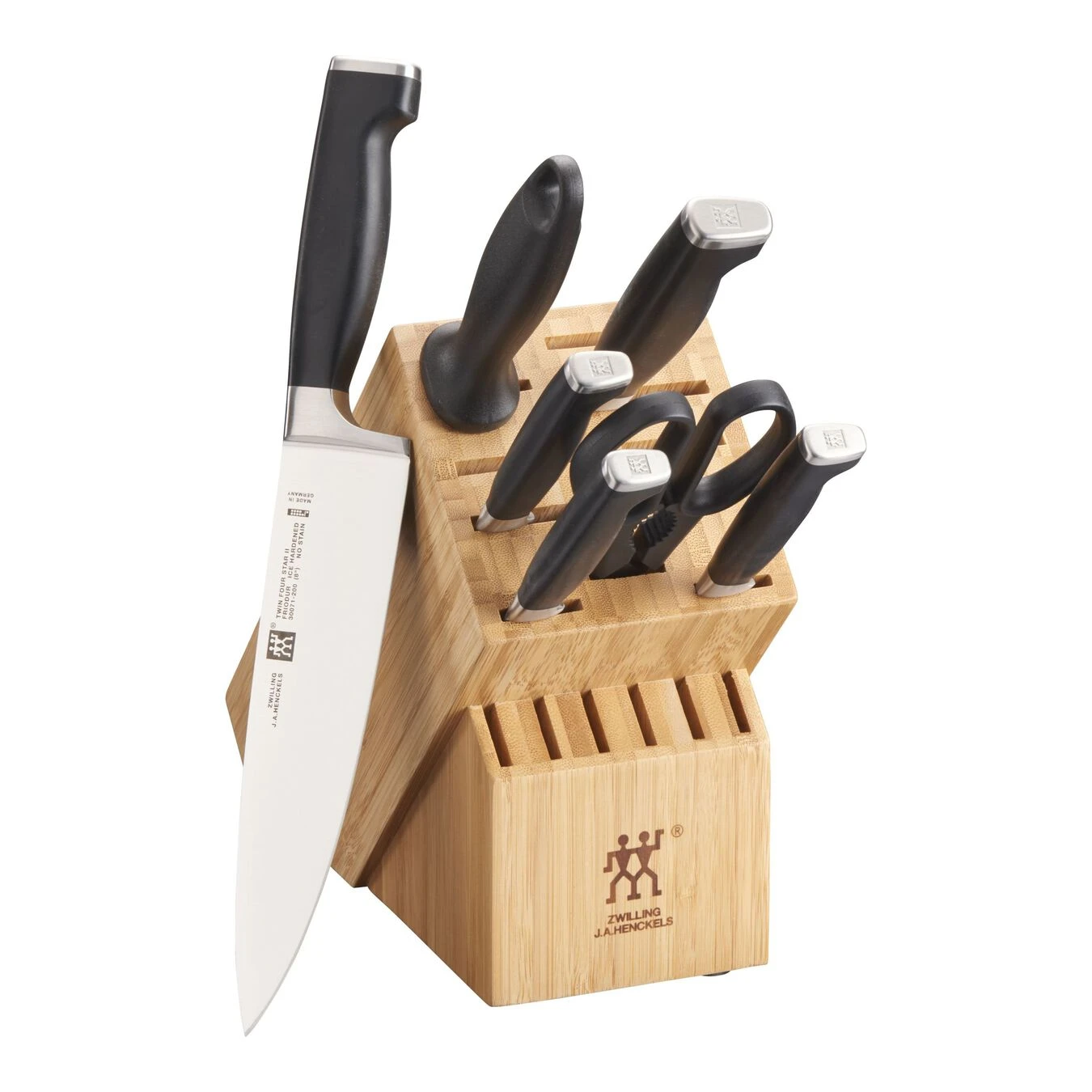Cheapest ???? ZWILLING TWIN Four Star II 8-pc, Knife block set, natural ???? 1 Cheapest ???? ZWILLING TWIN Four Star II 8-pc, Knife block set, natural ????