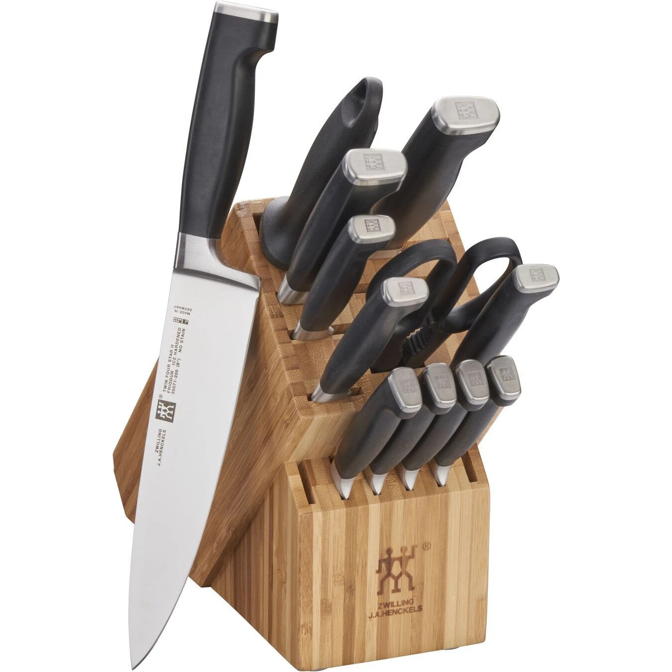 Hot Sale ???? ZWILLING TWIN Four Star II 13-pc, Knife block set, natural ???? 2 Hot Sale ???? ZWILLING TWIN Four Star II 13-pc, Knife block set, natural ???? - Image 2