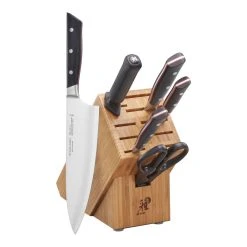 Budget ❤️ MIYABI Evolution 7-pc, Knife block set, natural ????