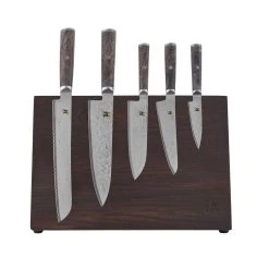 Best deal ???? MIYABI Black 5000MCD67 8-pc, Knife block set, brown ????