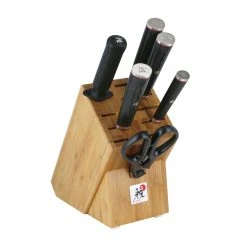 Buy ???? MIYABI Kaizen II 7-pc, Knife block set, natural ????