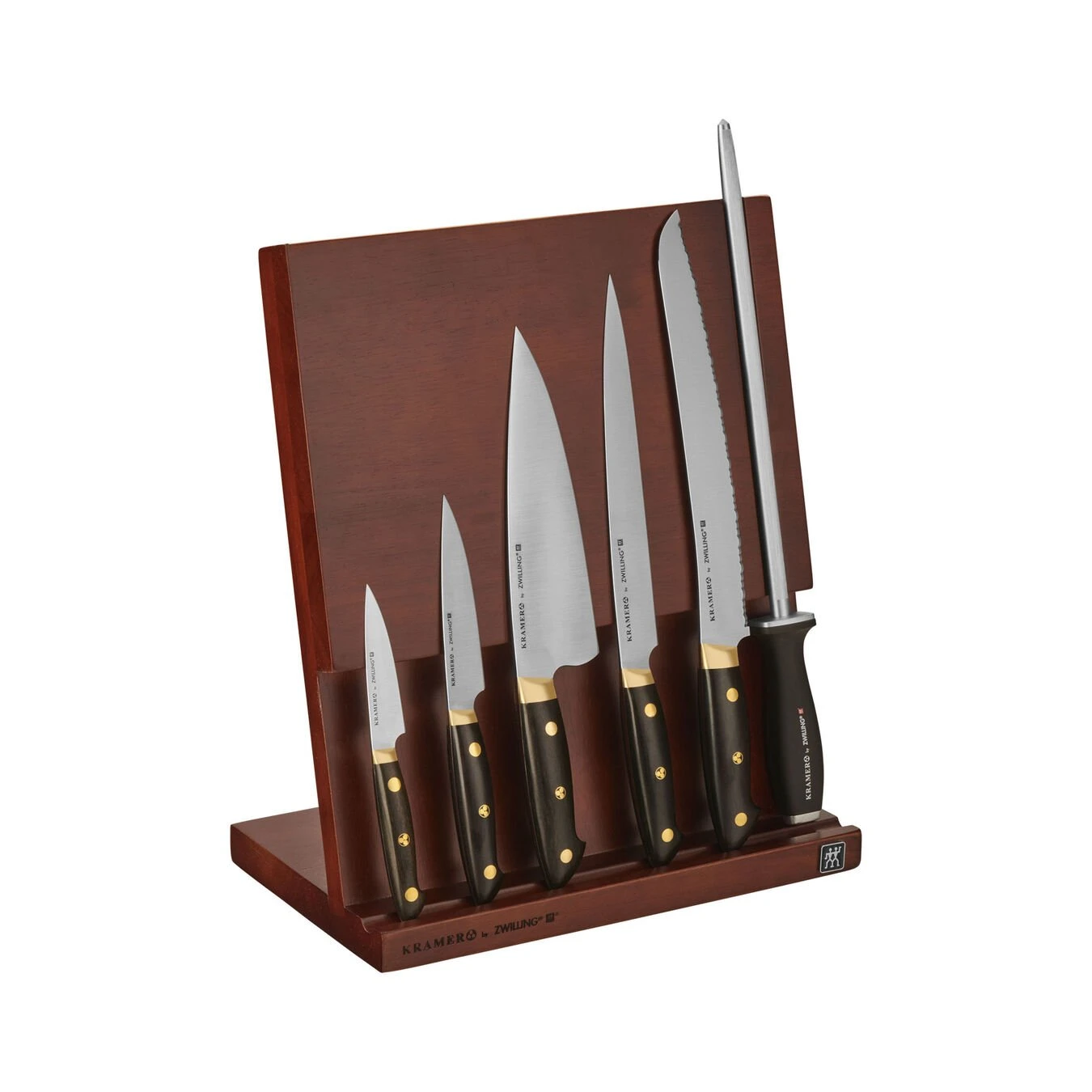 Buy ???? ZWILLING Kramer - EUROLINE Carbon Collection 7-pc, Knife block set, brown ???? 1 Buy ???? ZWILLING Kramer - EUROLINE Carbon Collection 7-pc, Knife block set, brown ????