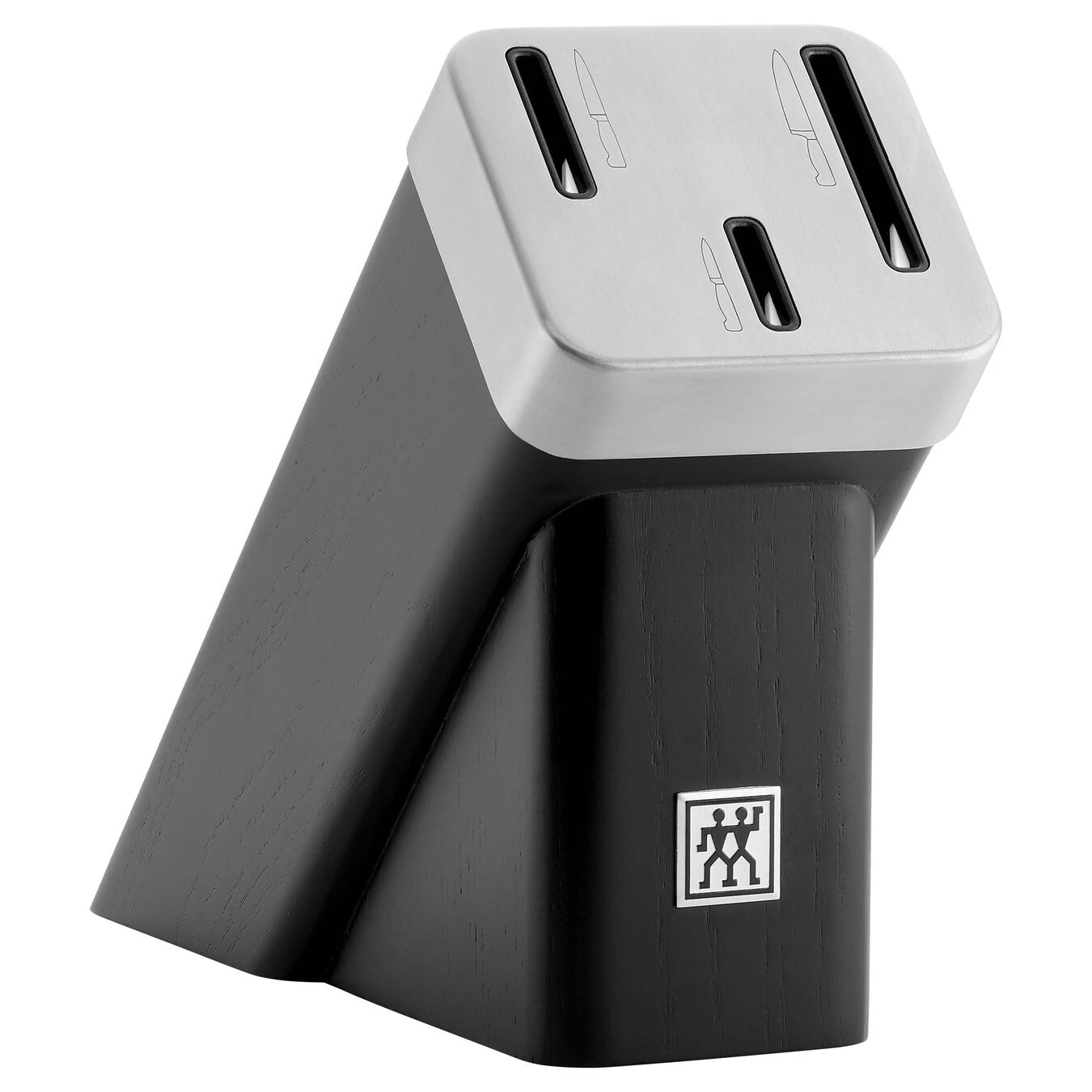 Best Sale ❤️ ZWILLING Four Star 4-pc, Knife block set with KiS technology, black matte ???? 6 Best Sale ❤️ ZWILLING Four Star 4-pc, Knife block set with KiS technology, black matte ???? - Image 6