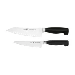 Cheapest ✨ ZWILLING Four Star 2-pc, "Rock & Chop" Knife Set ????