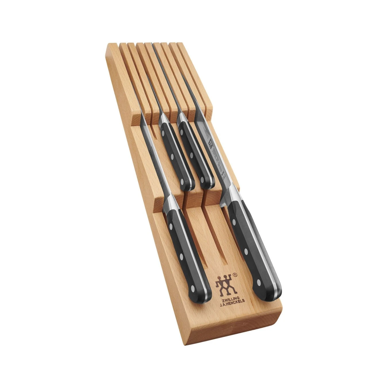 Promo ???? ZWILLING Professional S 7-pc, Block Set with Beechwood In-Drawer Knife Tray, natural ???? 1 Promo ???? ZWILLING Professional S 7-pc, Block Set with Beechwood In-Drawer Knife Tray, natural ????