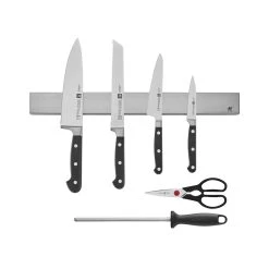 Best Sale ???? ZWILLING Professional S 7-pc, Set with 17.5" Stainless Magnetic Knife Bar ????