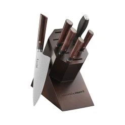 Top 10 ???? ZWILLING Bob Kramer - Meiji 7-pc, Knife block set, brown ????