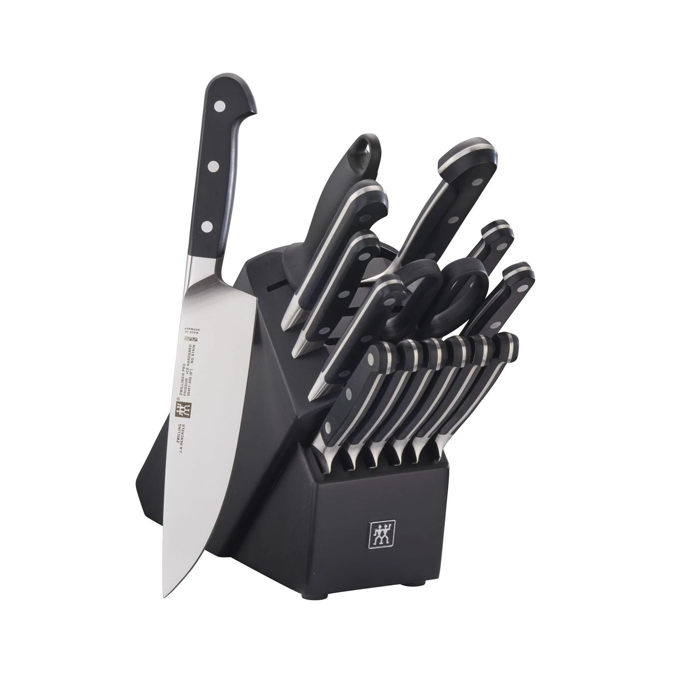Best Pirce ???? ZWILLING Pro 16-pc, Knife block set, black matte ???? 1 Best Pirce ???? ZWILLING Pro 16-pc, Knife block set, black matte ????
