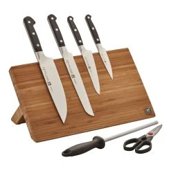 Promo ???? ZWILLING Pro 7-pc, Set with Bamboo Magnetic Easel Block, bamboo ????