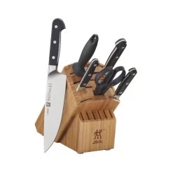 Cheap ???? ZWILLING Pro 7-pc, Knife block set, bamboo ⭐