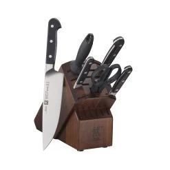 Discount ???? ZWILLING Pro 7-pc, Knife block set, acacia ❤️
