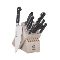 Promo ???? ZWILLING Pro 10-pc, Knife block set, white ????