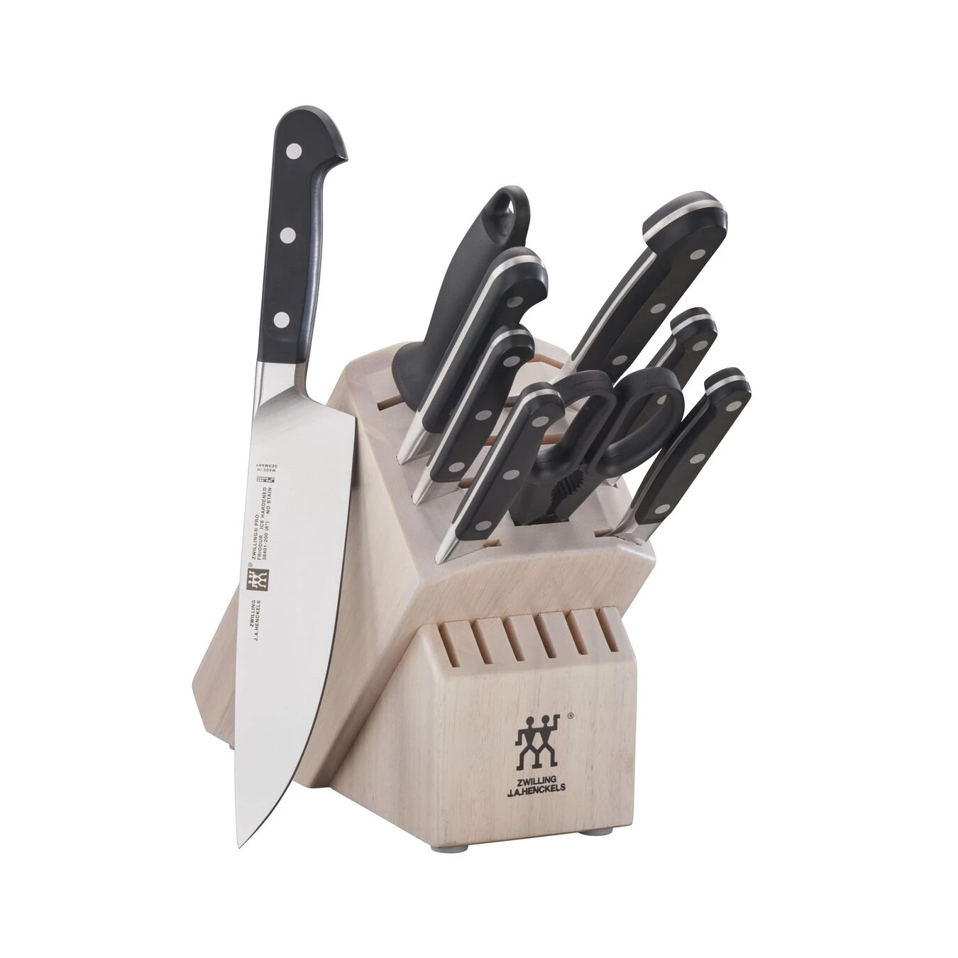 Promo ???? ZWILLING Pro 10-pc, Knife block set, white ???? 1 Promo ???? ZWILLING Pro 10-pc, Knife block set, white ????