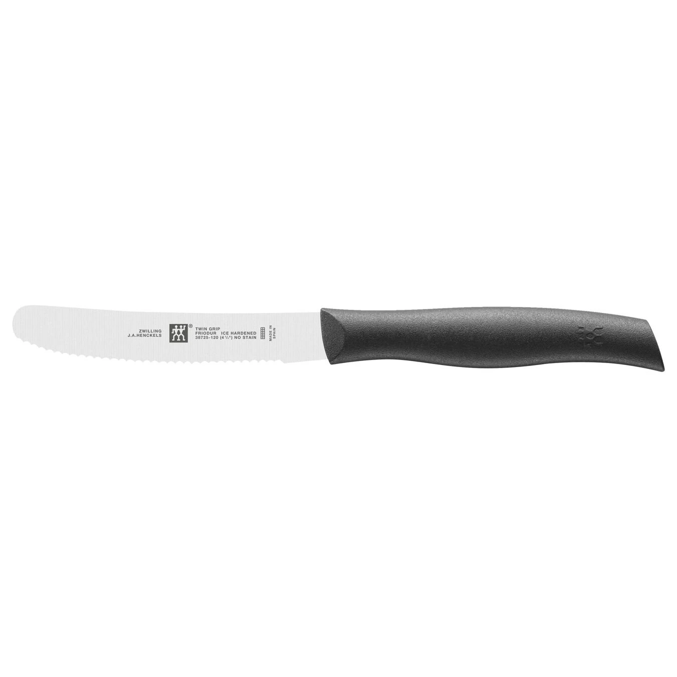 Best Sale ✨ ZWILLING TWIN Grip 4.5-inch Utility Knife Black , Serrated edge ⭐ 1 Best Sale ✨ ZWILLING TWIN Grip 4.5-inch Utility Knife Black , Serrated edge ⭐