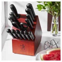 Best Pirce ✨ Henckels Solution 15-pc, Knife block set ???? 5 Best Pirce ✨ Henckels Solution 15-pc, Knife block set ???? -ZWILLING SALES 750031197