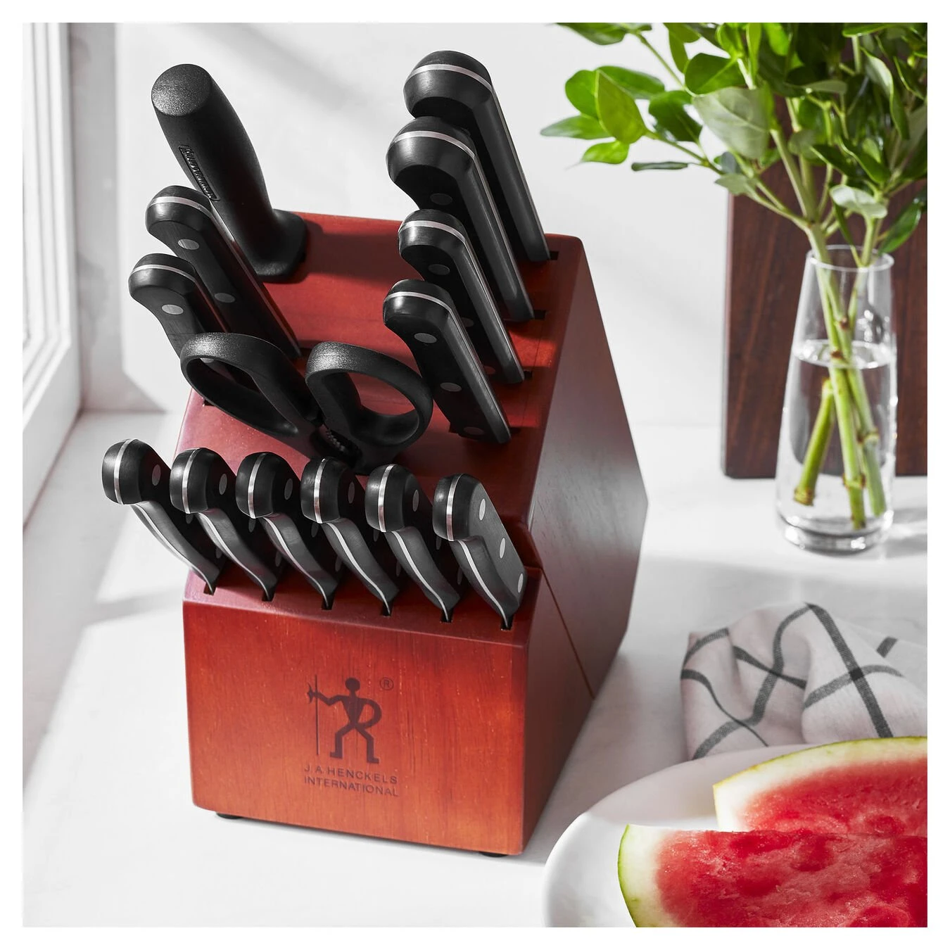 Best Pirce ✨ Henckels Solution 15-pc, Knife block set ???? 3 Best Pirce ✨ Henckels Solution 15-pc, Knife block set ???? - Image 3