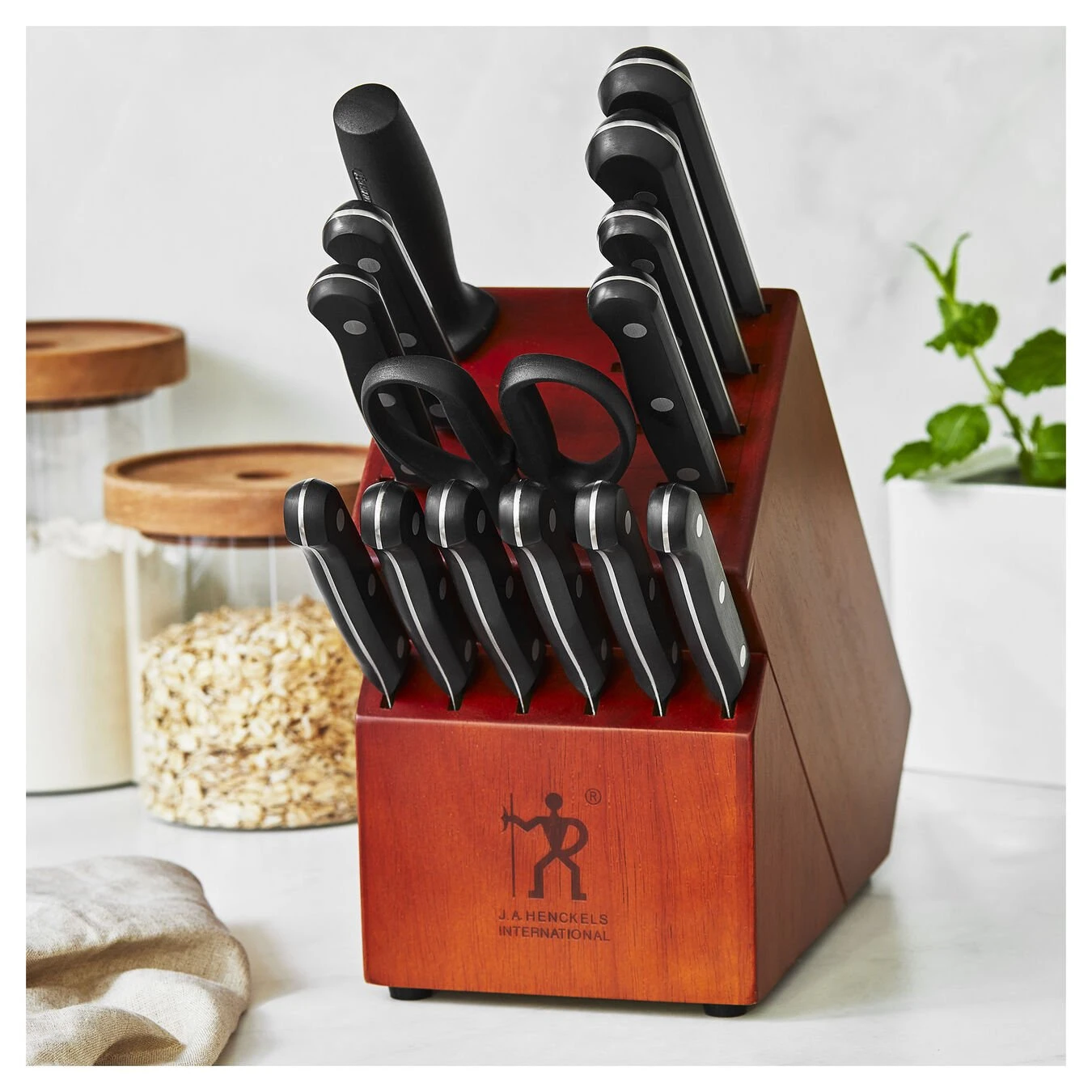 Best Pirce ✨ Henckels Solution 15-pc, Knife block set ???? 2 Best Pirce ✨ Henckels Solution 15-pc, Knife block set ???? - Image 2