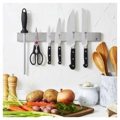 Best Pirce ???? ZWILLING Pro 7-pc, Set with 17.5" Stainless Magnetic Knife Bar ???? -ZWILLING SALES 750033397