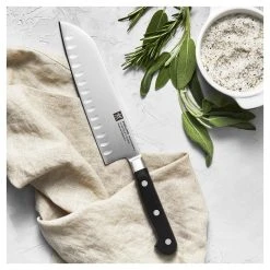 Best Pirce ???? ZWILLING Professional S 7-inch, Hollow Edge Santoku Knife ???? -ZWILLING SALES 750033563