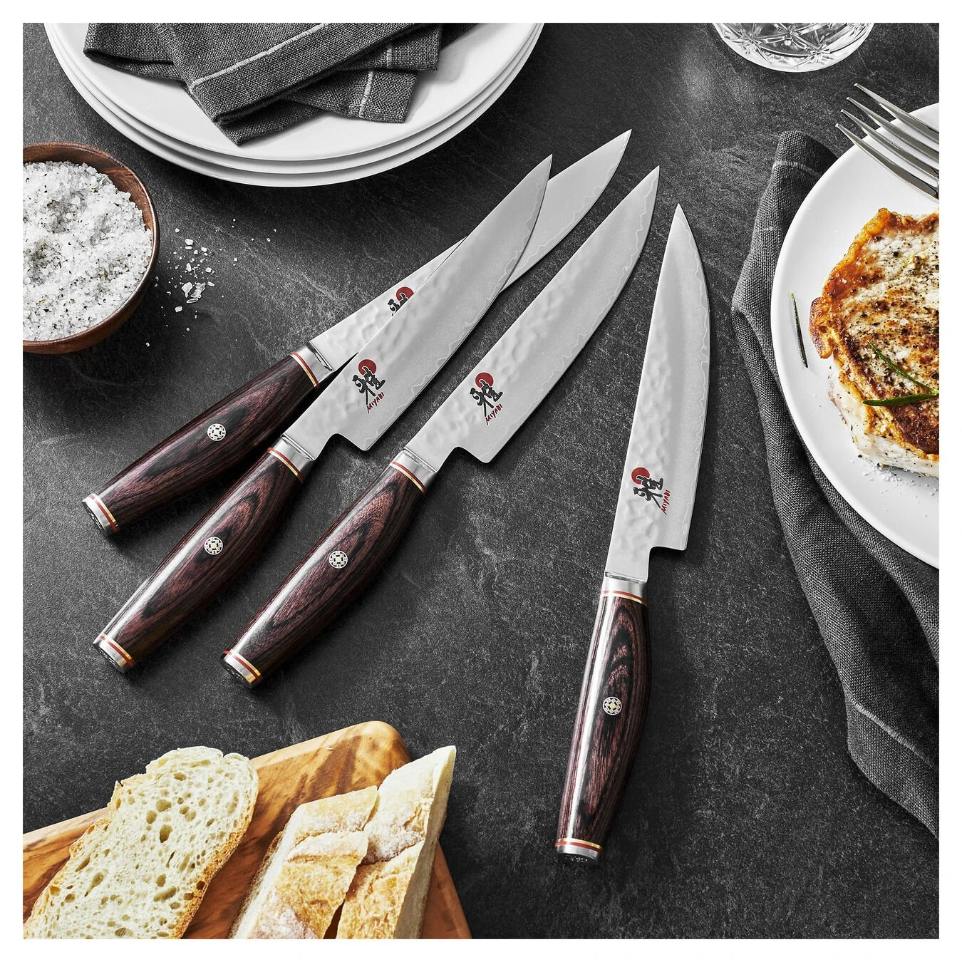 Best Pirce ???? MIYABI Artisan 4-pc, Steak set ???? 2 Best Pirce ???? MIYABI Artisan 4-pc, Steak set ???? - Image 2