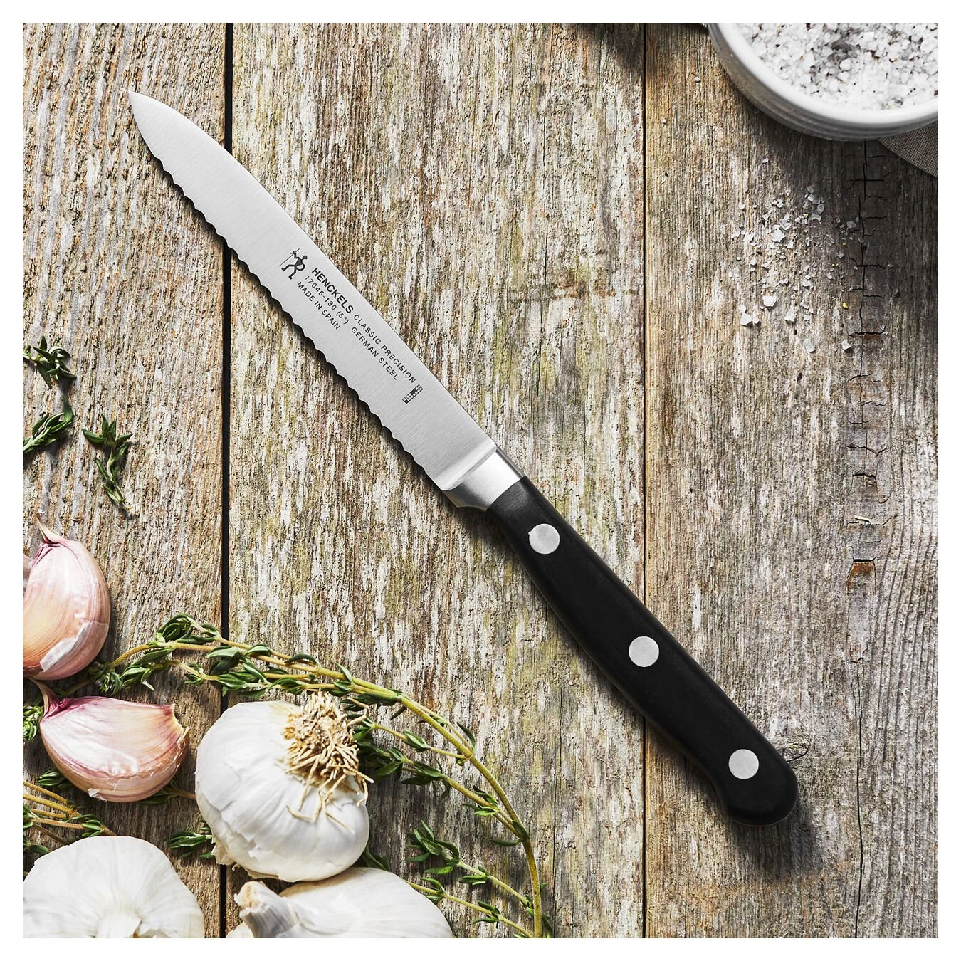 Hot Sale ???? Henckels Classic Precision 5-inch Utility knife, Serrated edge ???? 2 Hot Sale ???? Henckels Classic Precision 5-inch Utility knife, Serrated edge ???? - Image 2