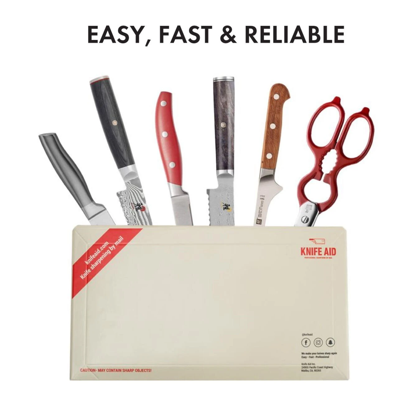 Best Sale ✨ ZWILLING Sharpening Service Knife Aid Professional Knife Sharpening by Mail, 7 knives ???? 3 Best Sale ✨ ZWILLING Sharpening Service Knife Aid Professional Knife Sharpening by Mail, 7 knives ???? - Image 3