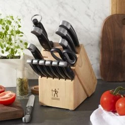 Brand new ⌛ Henckels Statement 15-pc, Knife block set ✔️ 9 Brand new ⌛ Henckels Statement 15-pc, Knife block set ✔️ -ZWILLING SALES 750057495