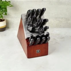 Flash Sale ❤️ Henckels Definition 20-pc, Self Sharpening Knife Block Set ⭐ -ZWILLING SALES 750059494