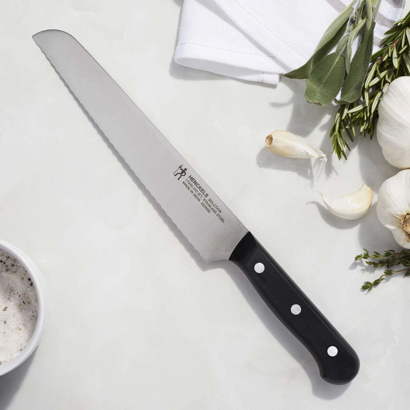 Cheapest ✨ Henckels Solution 8-inch, Bread knife ✔️ 3 Cheapest ✨ Henckels Solution 8-inch, Bread knife ✔️ - Image 3