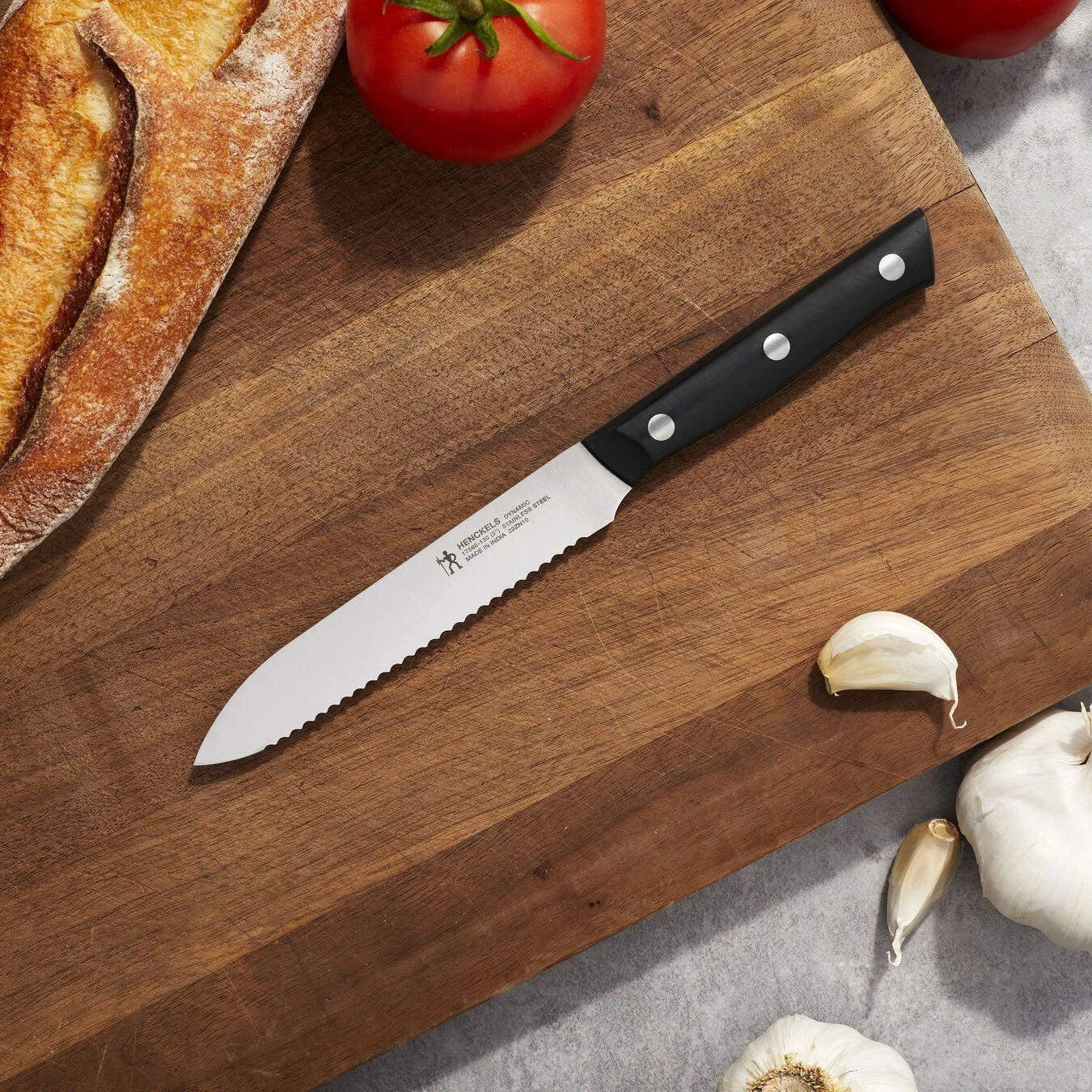 Promo ???? Henckels Dynamic 5-inch Utility knife, Serrated edge ❤️ 2 Promo ???? Henckels Dynamic 5-inch Utility knife, Serrated edge ❤️ - Image 2